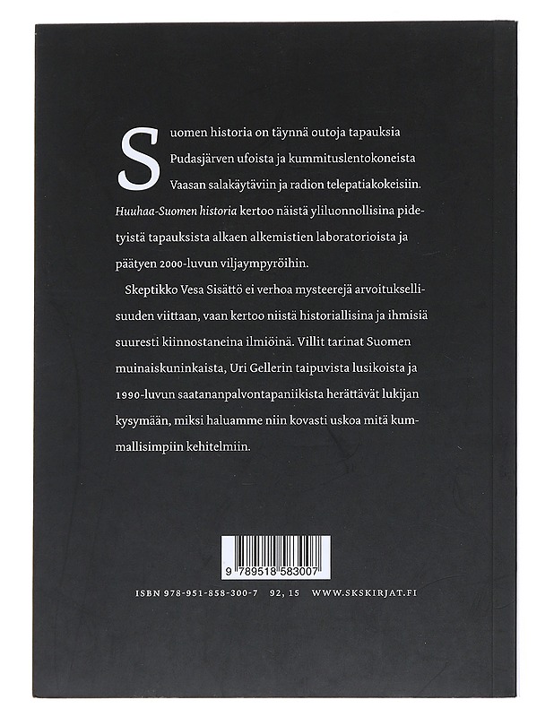 Huuhaa-Suomen historia - Vesa Sisättö - Kirja lahjaksi - 10105538746 - 1