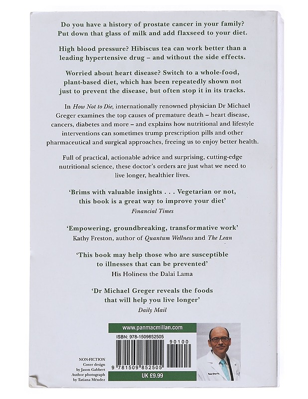 How not to die : discover the foods scientifically proven to prevent and reverse disease - Greger, Michael - Tietokirjat ja oppaat - 10105538768 - 1