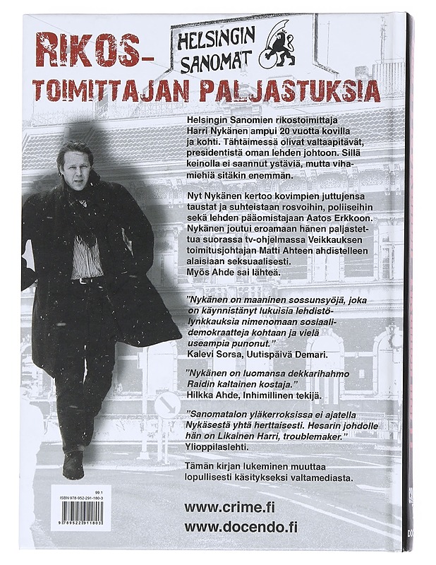 Likainen Harri : 20 vuotta Erkon renkinä - Harri Nykänen - Elämäkerrat ja muistelmat - 10105538770 - 1