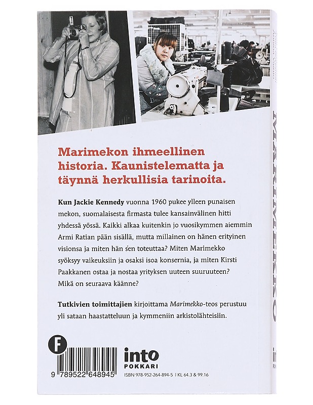 Marimekko : suuria kuvioita - Esa Koivuranta - Historiakirjat - 10105538771 - 1