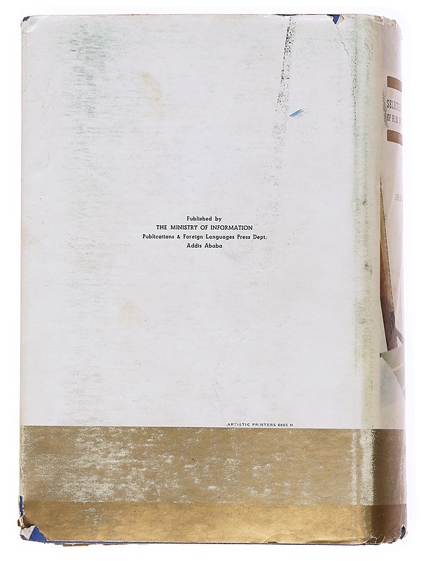 Selected Speeches of his imperial majesty Haile Selassie I 1918 to 1967 - Elämäkerrat ja muistelmat - 10105538804 - 1
