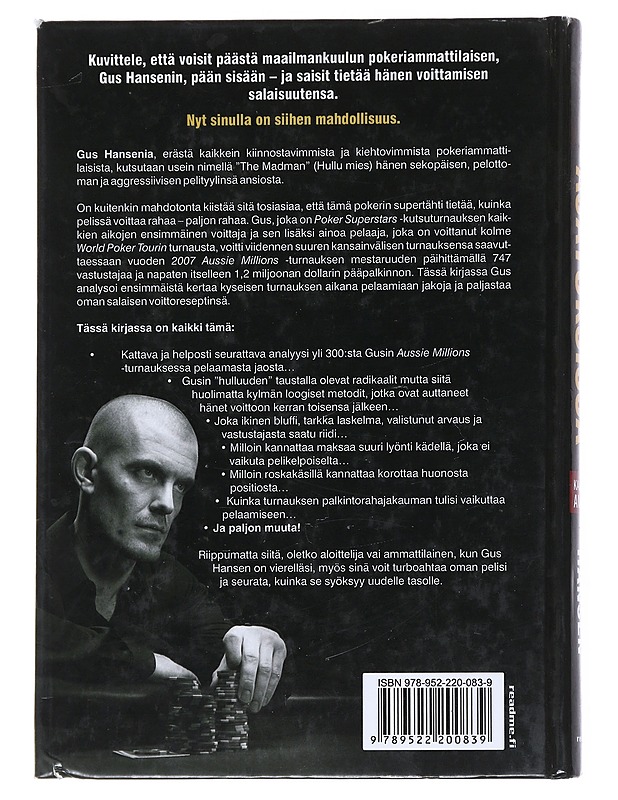 Pokeriammattilaisen ajatuksissa - Hansen, Gus - Tietokirjat ja oppaat - 10105538808 - 1