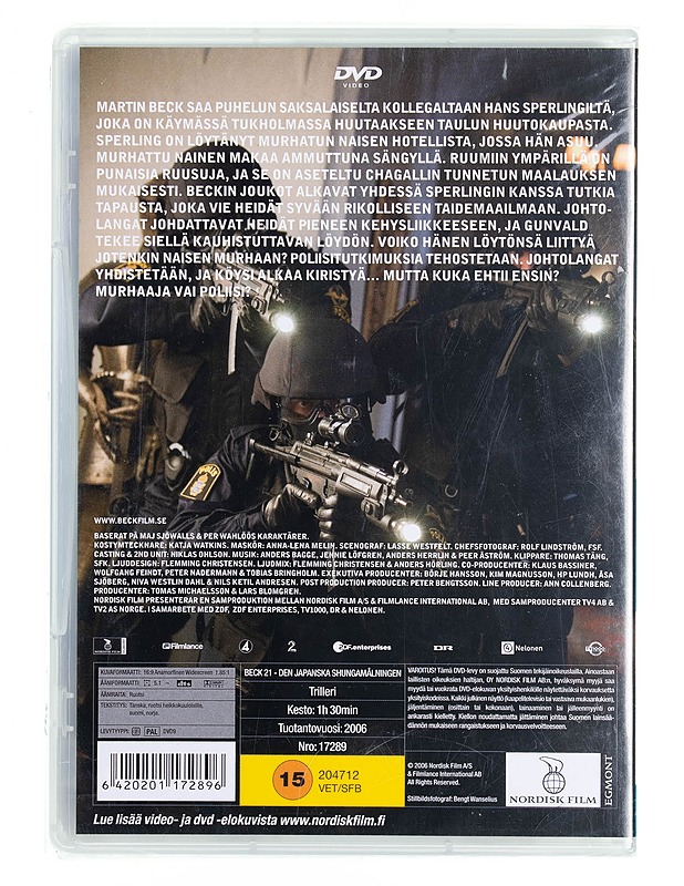 Beck 21: Japanilainen Maalaus - DVD - DVD-elokuvat - 10105538827 - 1