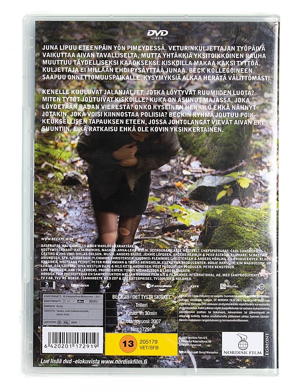 Beck 23: Hiljainen Huuto - DVD - DVD-elokuvat - 10105538833 - 1