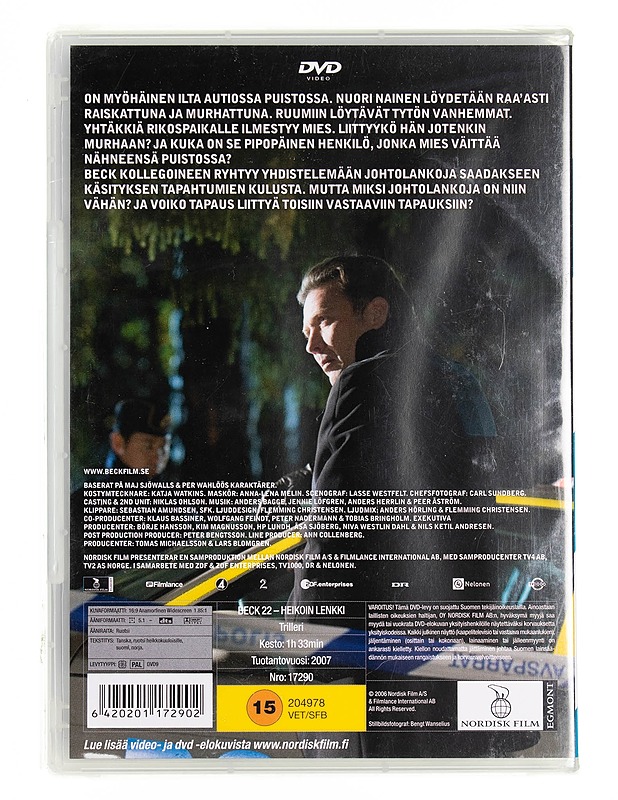 Beck 22: Heikoin lenkki - DVD - DVD-elokuvat - 10105538840 - 1