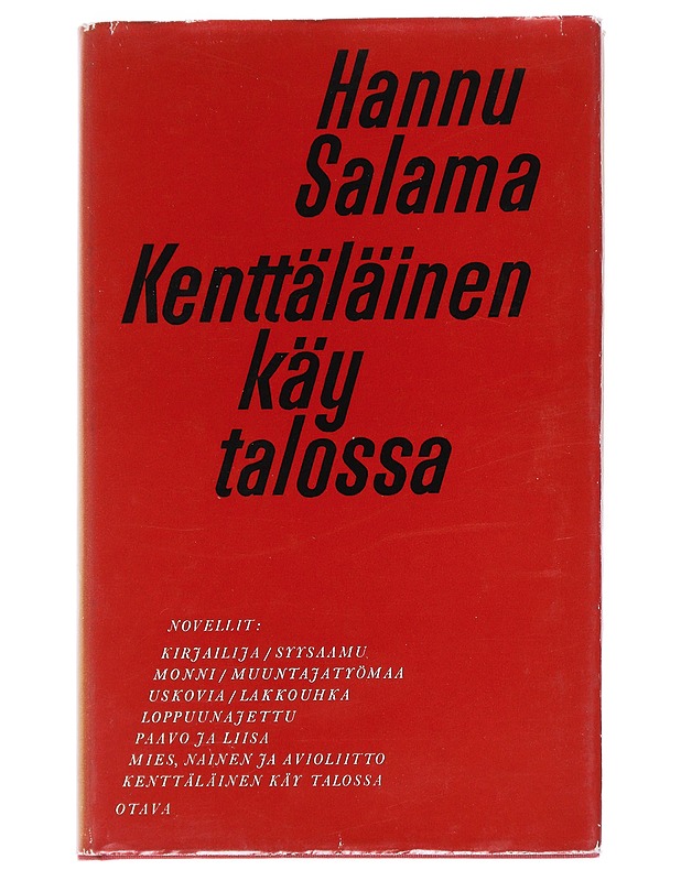 Kenttäläinen käy talossa - Hannu Salama - Romaanit ja novellit - 10105538845 - 0