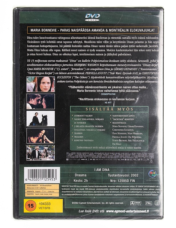 Dina - DVD - DVD-elokuvat - 10105538859 - 1