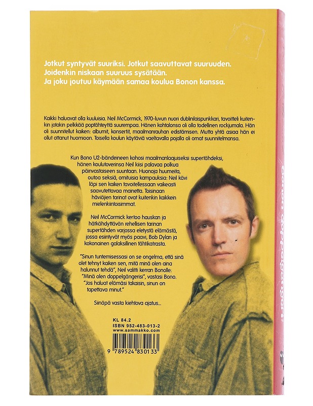 Bonon doppelgängeri - Neil McCormick - Elämäkerrat ja muistelmat - 10105538863 - 1