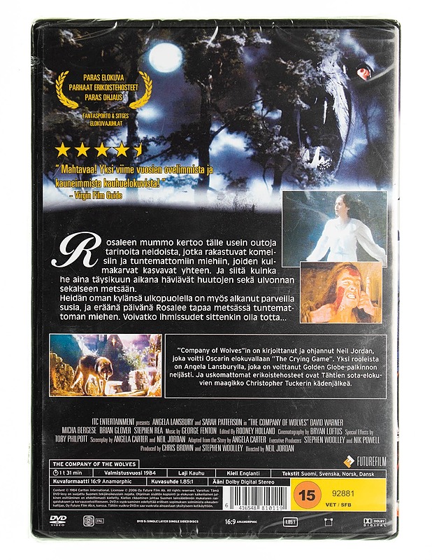 The Company Of Wolves - DVD - DVD-elokuvat - 10105538876 - 1