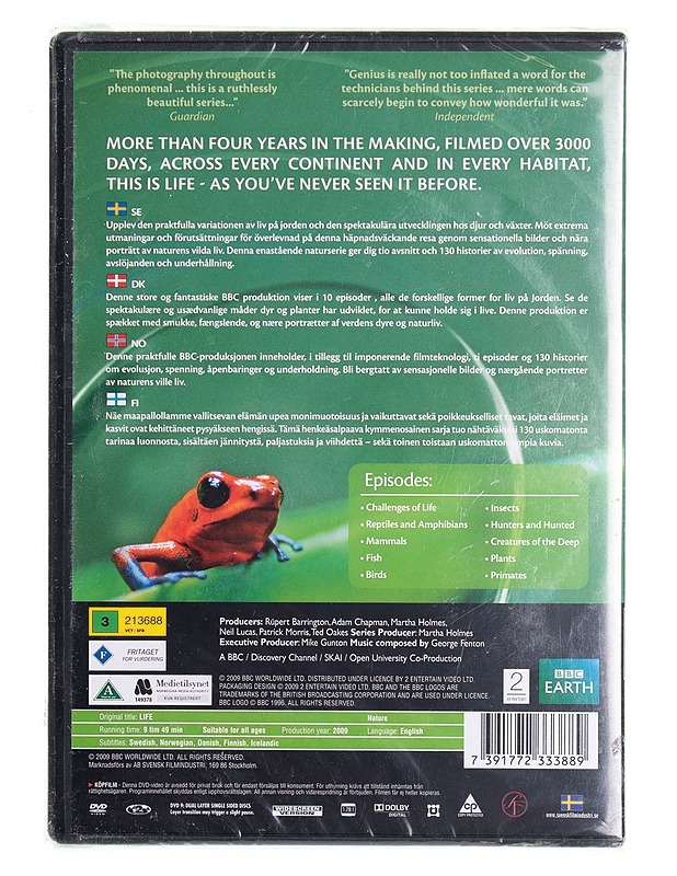 Life - DVD - DVD-elokuvat - 10105538911 - 1