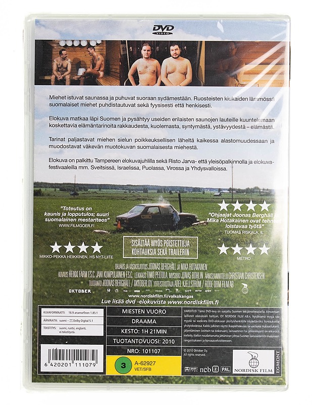 Miesten Vuoro - DVD - DVD-elokuvat - 10105538927 - 1