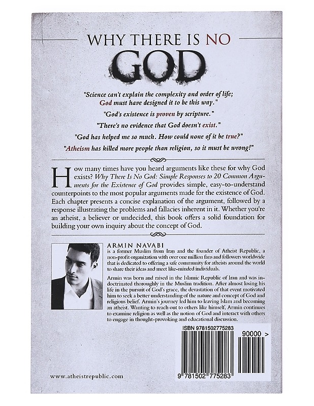 Why There Is No God - Armin Navabi - Harrastekirjat - 10105538929 - 1