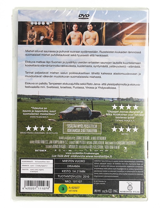 Miesten Vuoro - DVD - DVD-elokuvat - 10105538930 - 1