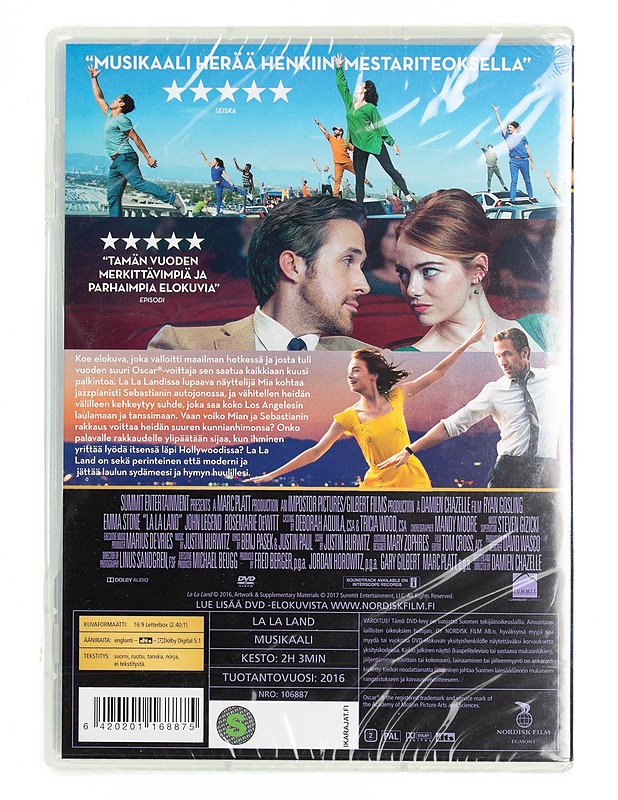 La la land - DVD - DVD-elokuvat - 10105538936 - 1