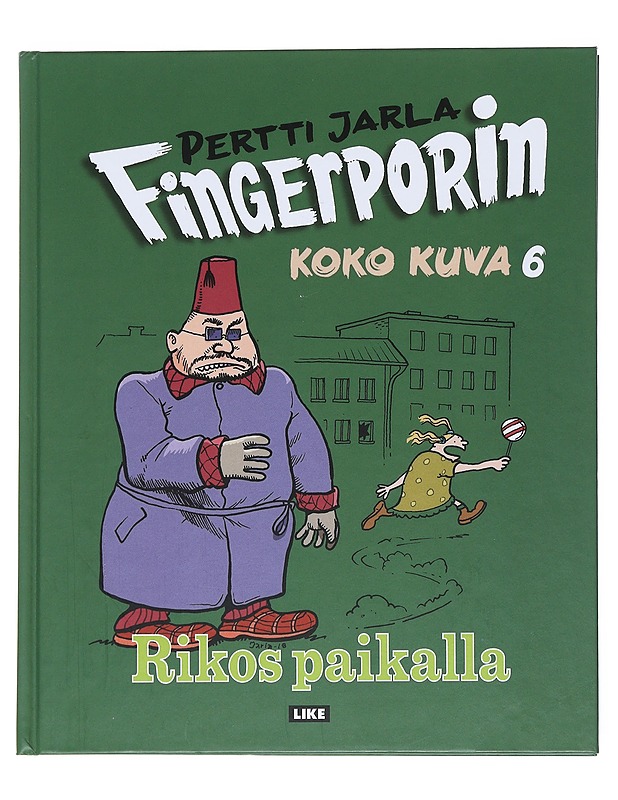 Fingerpori koko kuva. 6, Rikos paikalla - Pertti Jarla - Sarjakuvat - 10105538954 - 0