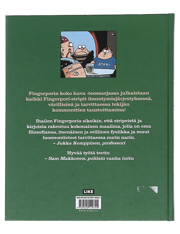 Fingerpori koko kuva. 6, Rikos paikalla - Pertti Jarla - Sarjakuvat - 10105538954 - 1
