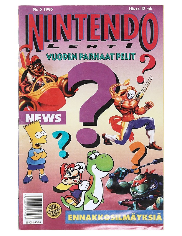 Nintendo-lehti 5/1993 - Lehdet - 10105538973 - 0