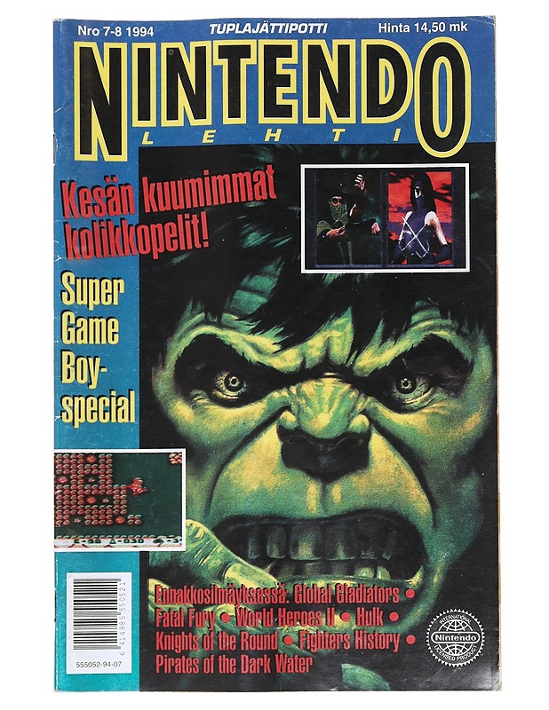 Nintendo-lehti 7-8/1994 - Lehdet - 10105538993 - 0