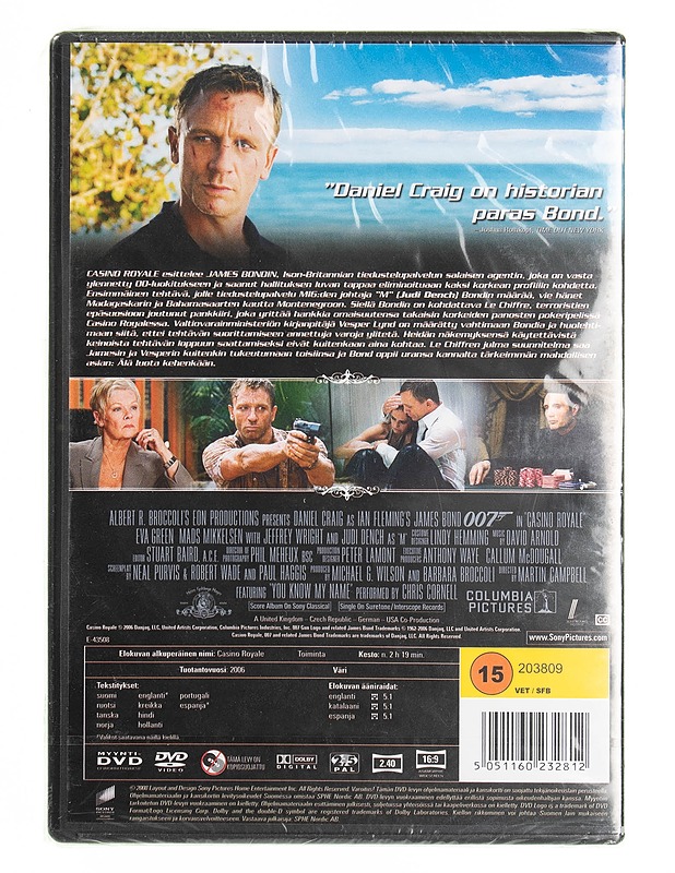 Casino Royale 007 - DVD - DVD-elokuvat - 10105539011 - 1