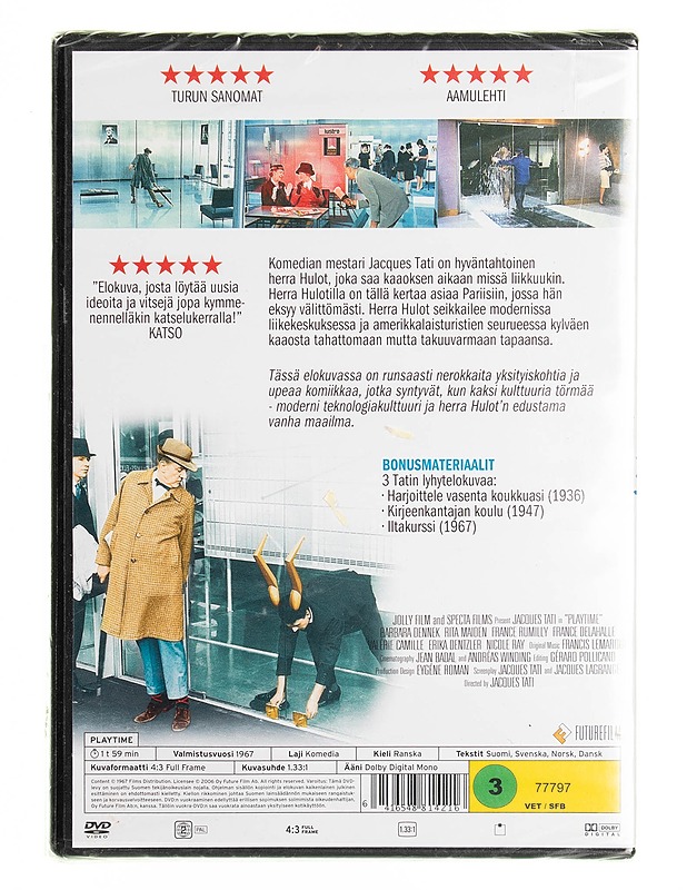 Playtime - DVD - DVD-elokuvat - 10105539013 - 1