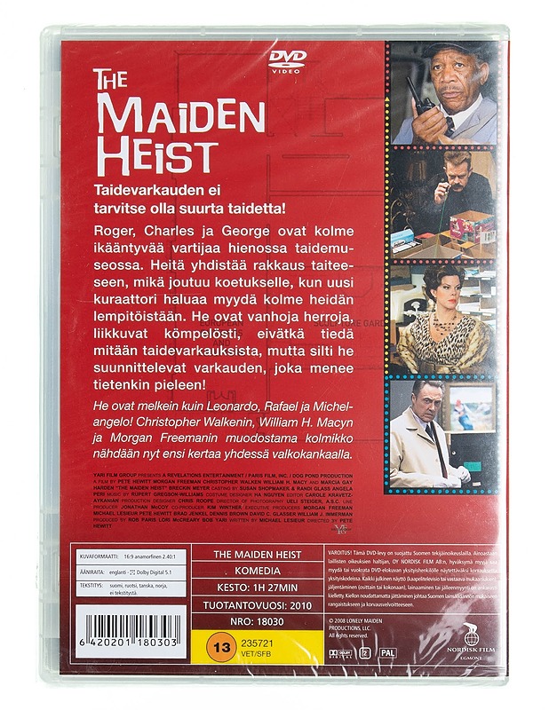 The Maiden Heist - DVD - DVD-elokuvat - 10105539021 - 1