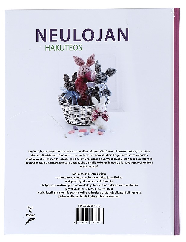 Neulojan hakuteos : tekniikat, kuvioneuleet, neulemallit - Dovcová, Jaroslava - Tietokirjat ja oppaat - 10105539020 - 1