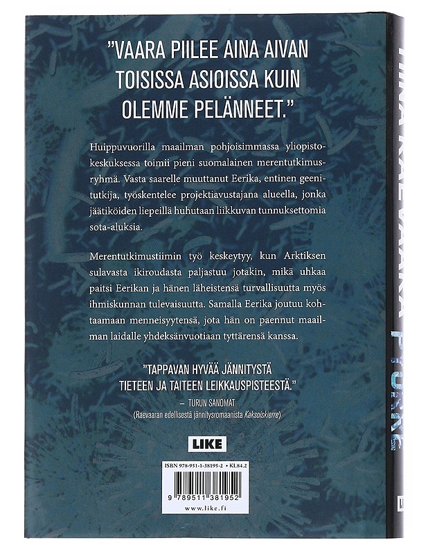 Polaaripyörre - Tiina Raevaara - Kirja lahjaksi - 10105539026 - 1
