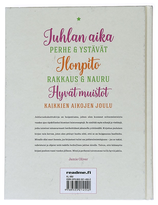 Juhlaruokakeittokirja - Oliver, Jamie - Ruokakirjat - 10105539086 - 1