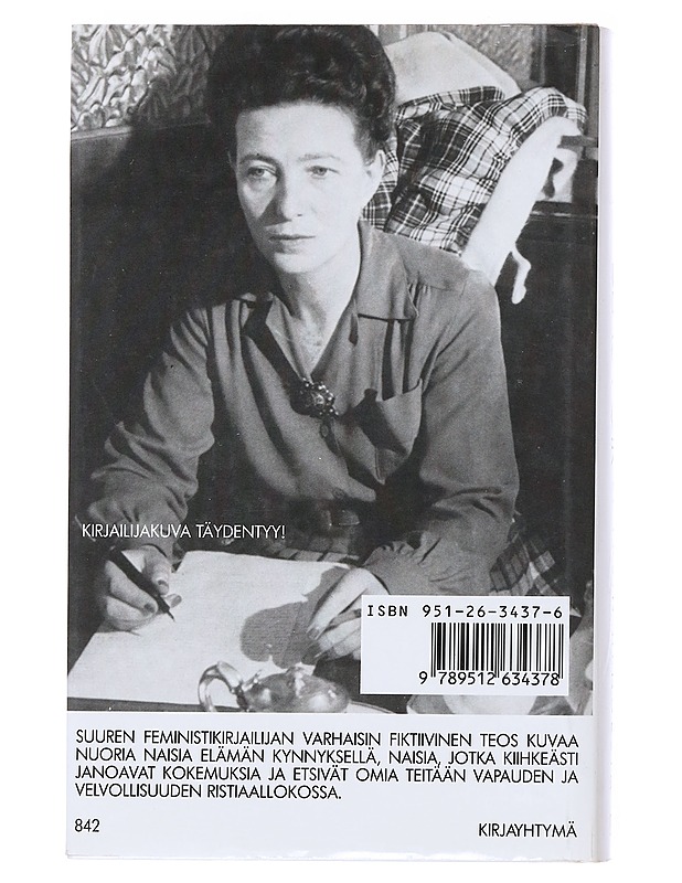 Ei yksin hengestä - Beauvoir, Simone de - Romaanit ja novellit - 10105539105 - 1