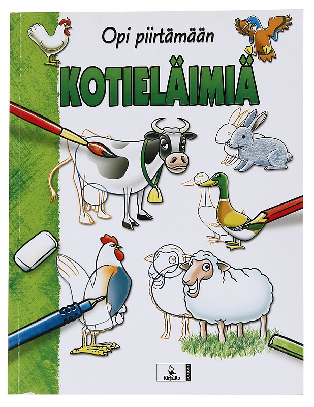 Opi piirtämään kotieläimiä - Damien Toll - Tietokirjat ja oppaat - 10105539116 - 0