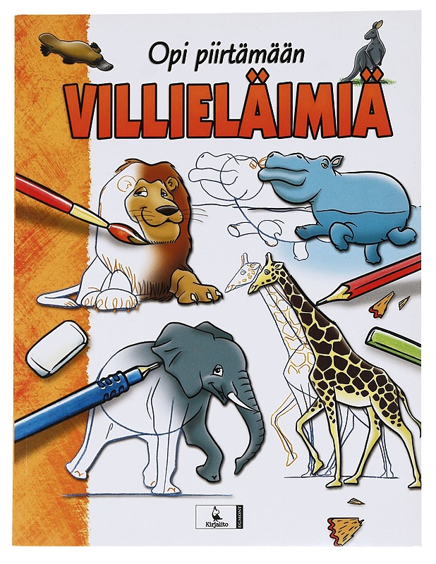Opi piirtämään villieläimiä - Damien Toll - Tietokirjat ja oppaat - 10105539121 - 0