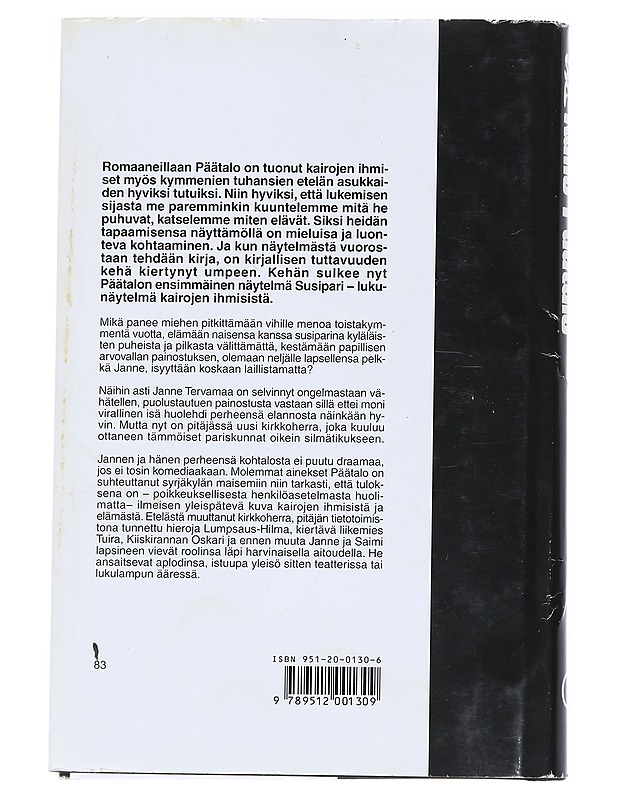 Susipari / Näytelmä - Kalle Päätalo - Romaanit ja novellit - 10105539145 - 1