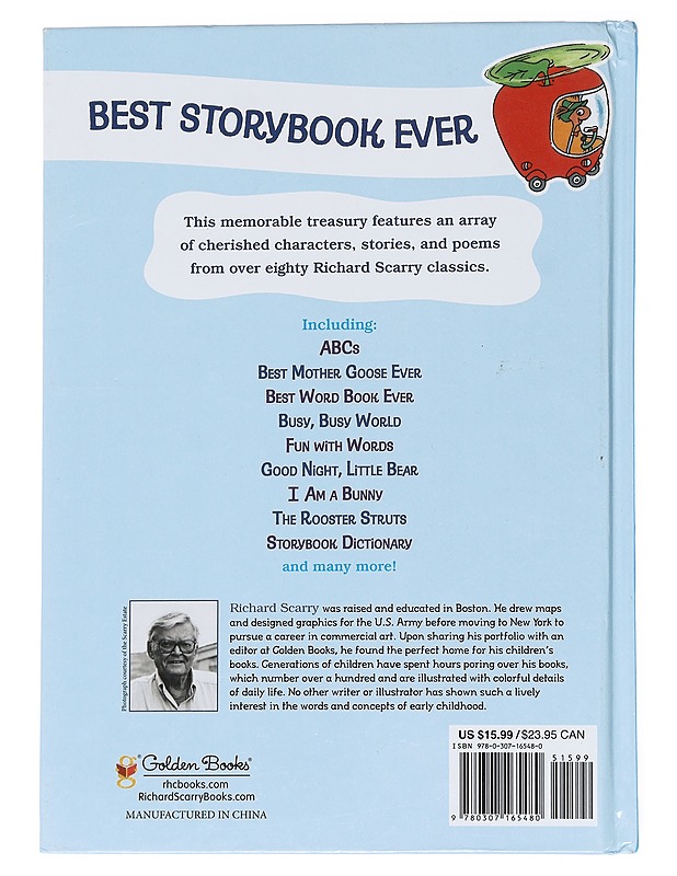 Richard Scarry's best story book ever - Scarry, Richard - Lastenkirjat - 10105539164 - 1