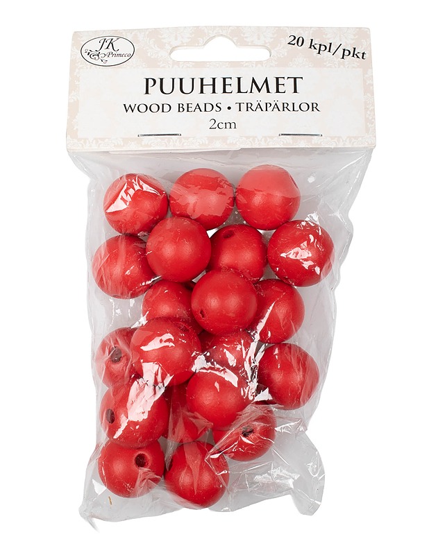 JK PRIMECO puuhelmet, 20 kpl - Askartelu - 10105539175 - 0
