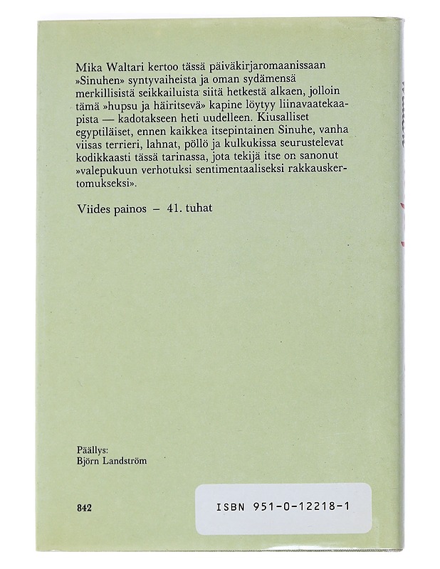 Neljä päivänlaskua : romaani romaanista - Mika Waltari - Kirja lahjaksi - 10105539203 - 1