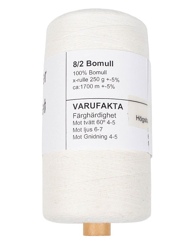 GARNHUSET I KINNA 8/2 Bomull lanka, 250 g - Käsityö - 10105539202 - 1