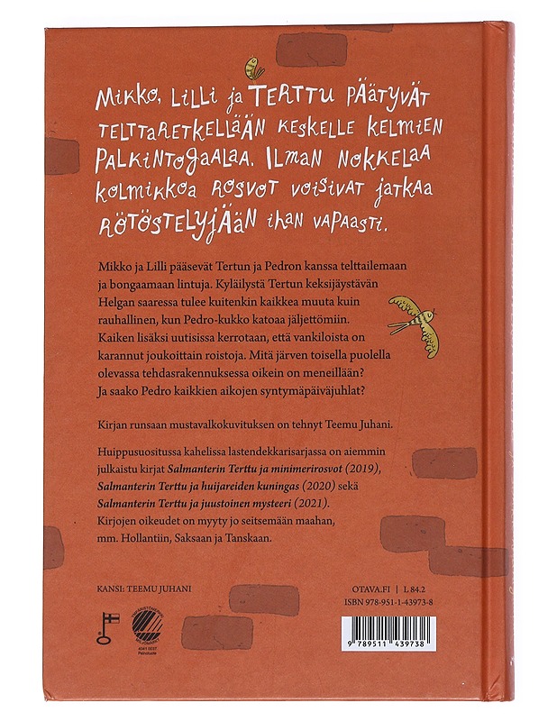 Salmanterin Terttu ja Sorkkarautagaala - Kunnas, Noora - Lastenkirjat - 10105539219 - 1