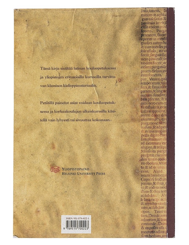 Ars grammatica : latinan kielioppi - Tuomo Pekkanen - Tietokirjat ja oppaat - 10105539236 - 1