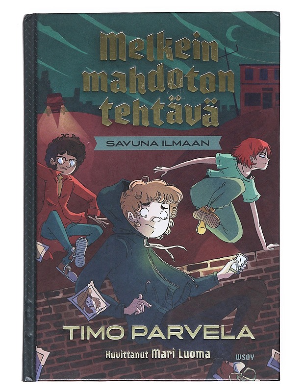 Savuna ilmaan - Parvela, Timo - Jännitys ja dekkarit - 10105539254 - 0