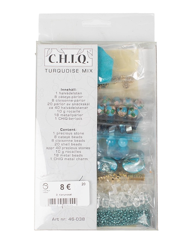 C.H.I.Q. Turquoise mix koruaskartelusetti - Askartelu - 10105539256 - 0