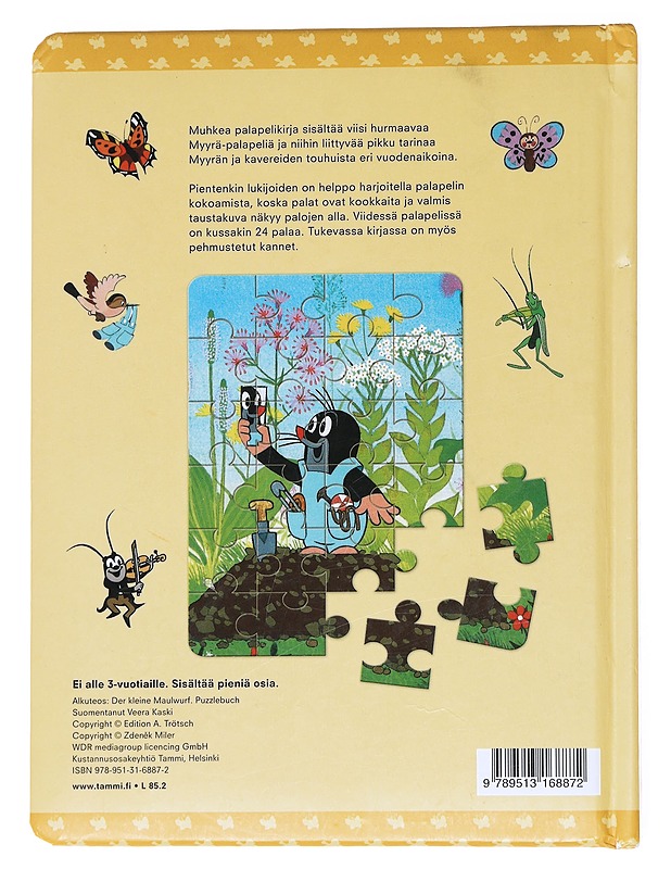 Myyrän suuri palapelikirja - Miler, Zden?k - Lastenkirjat - 10105539324 - 1