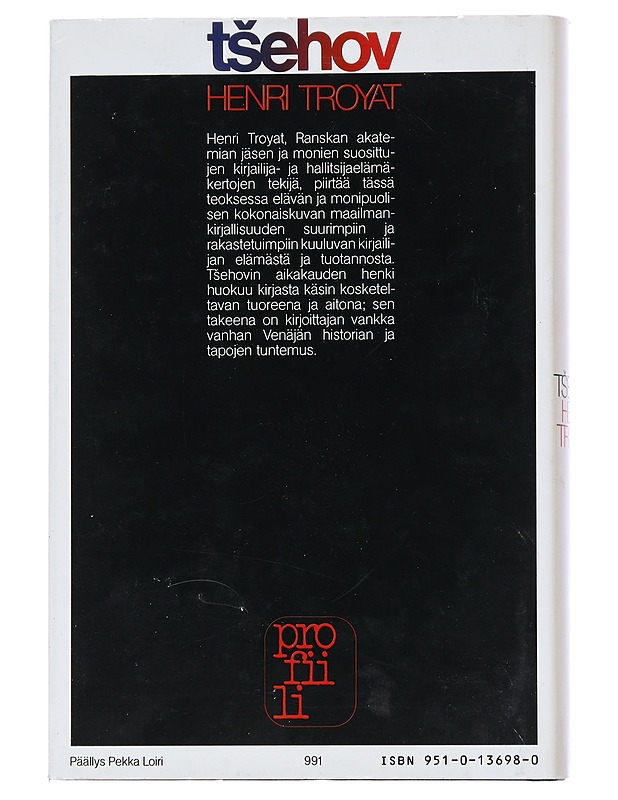 Anton Tsehov - Henri Troyat - Romaanit ja novellit - 10105539372 - 1