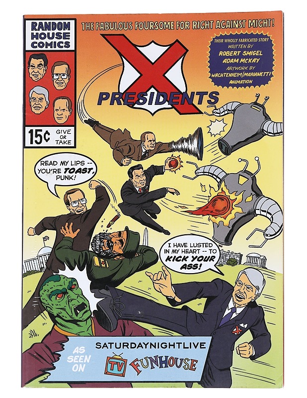 X-Presidents : (Comic Book) - Robert Smigel & Adam McKay - Sarjakuvat - 10105539382 - 0
