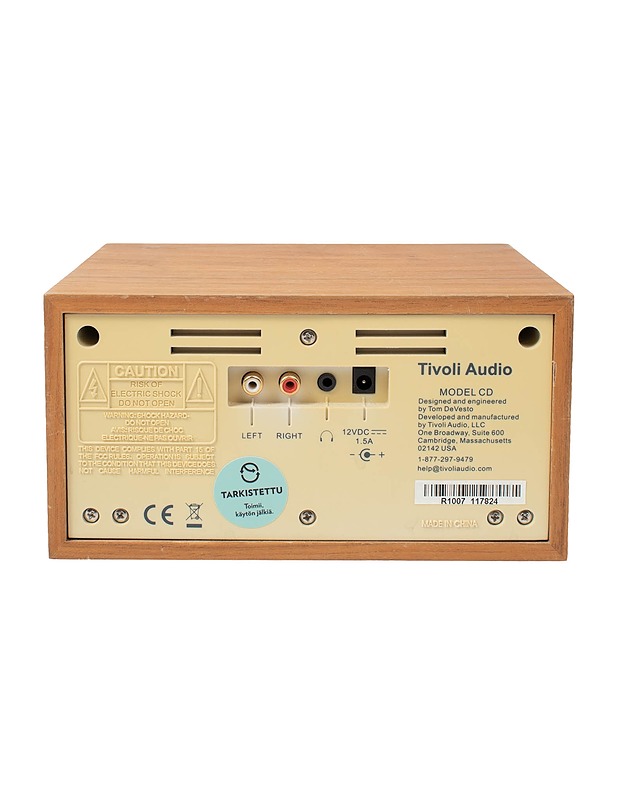 TIVOLI AUDIO MODEL CD -cd-soitin - Audio - 10105539395 - 1