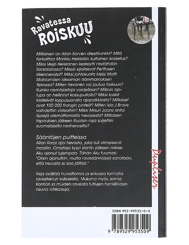 Ravatessa roiskuu : erikoisia sattumuksia raviurheilusta - Ikonen, Stiina - Elämäkerrat ja muistelmat - 10105539420 - 1