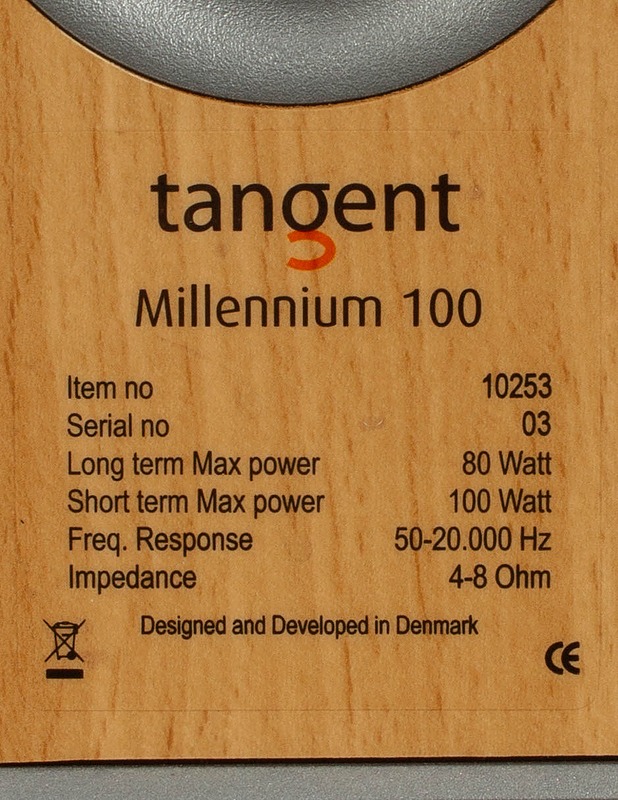TANGENT Millenium 100 2-tiekaiutinpari - Audio - 10105539437 - 3