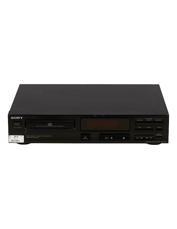SONY  CDP-212 CD-soitin - Viihde-elektroniikka - 10105539476 - 1