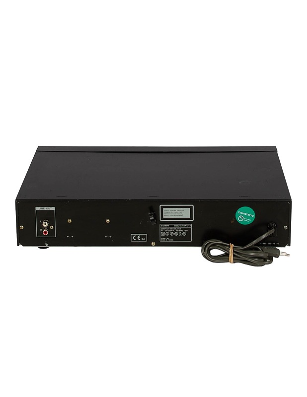 SONY  CDP-212 CD-soitin - Viihde-elektroniikka - 10105539476 - 2