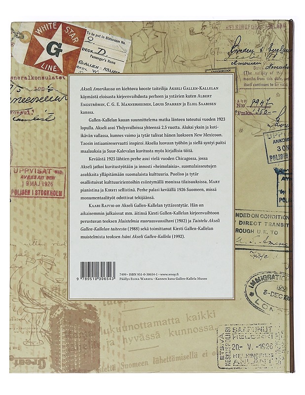 Akseli Amerikassa - Kaari Raivio - Kirja lahjaksi - 10105539505 - 1