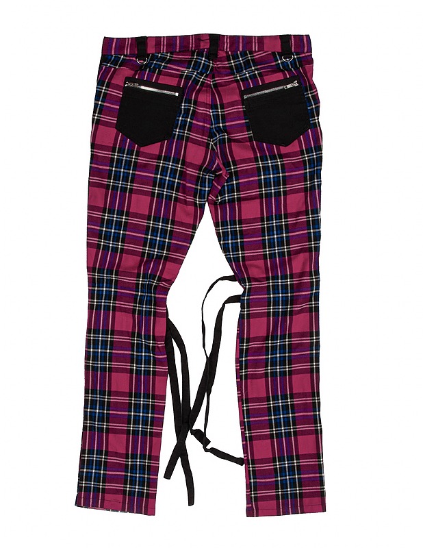 MERCY ruutuhousut, XL - Naisten housut, shortsit ja haalarit - 10105539543 - 1